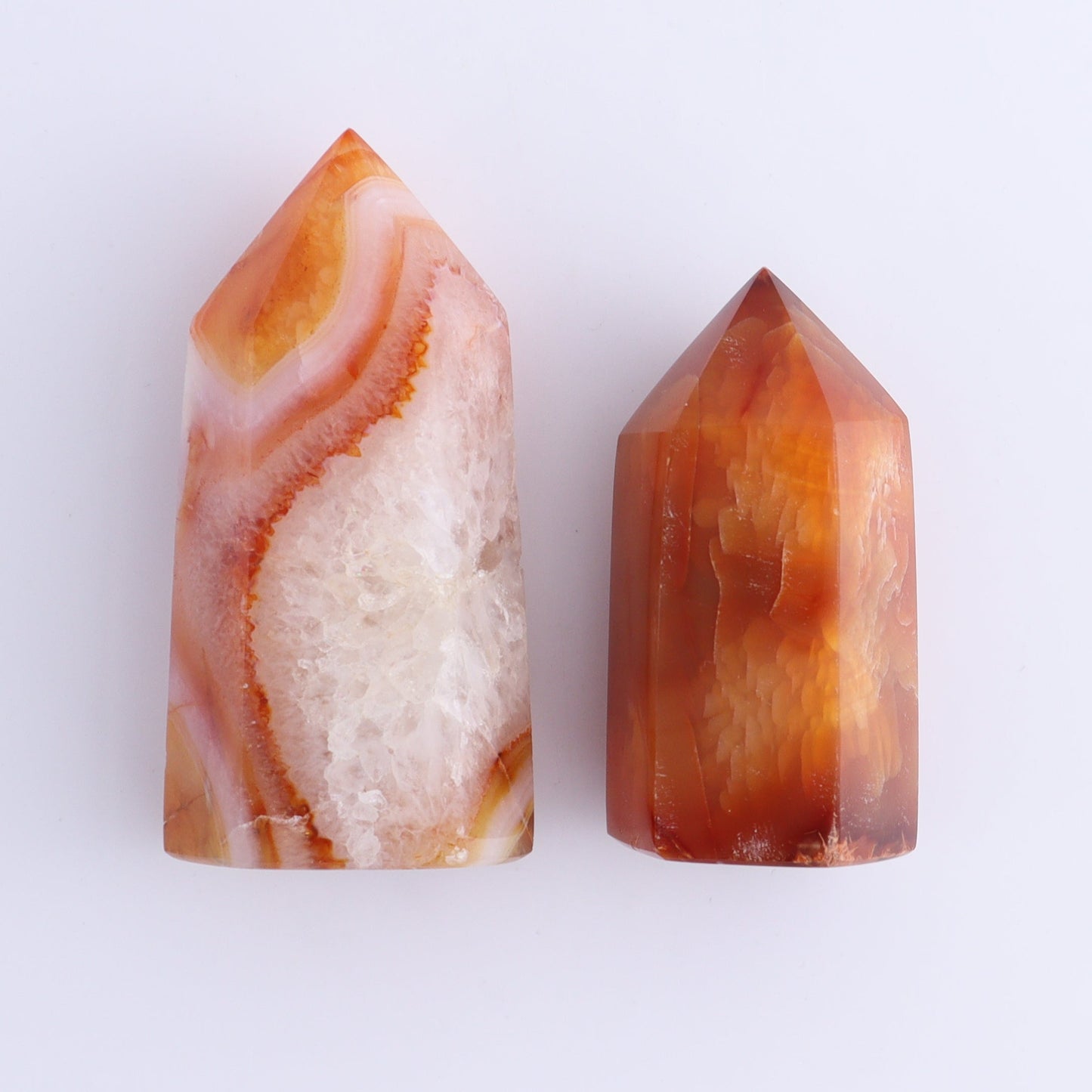 Carnelian Towers Set of 12 - Expert Wholesale and Supplier of Wholesale Crystals & Bulk Gemstones, ["carnelian","Madagascar","Towers"]