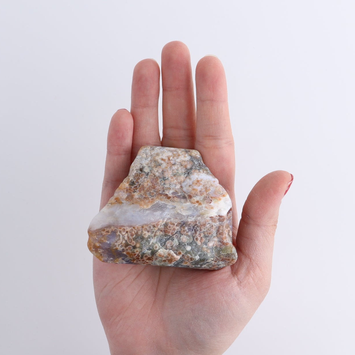 Ocean Jasper Freeforms Flat