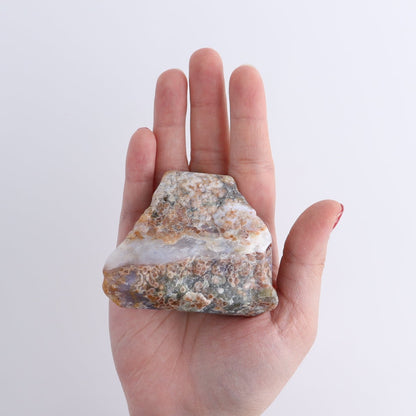 Ocean Jasper Freeforms Flat