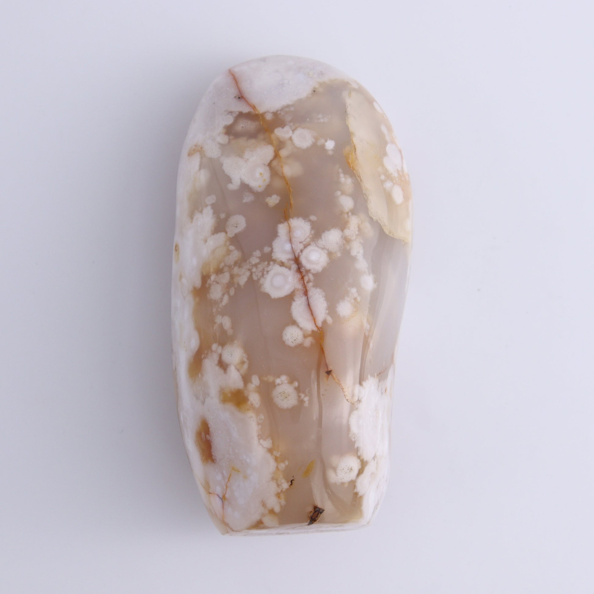 Flower Agate Freeforms Set of 6 - Expert Wholesale and Supplier of Wholesale Crystals & Bulk Gemstones, ["Flower Agate","Freeforms","Madagascar"]