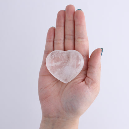 Imperfect Clear Quartz Hearts Set of 12 - Expert Wholesale and Supplier of Wholesale Crystals & Bulk Gemstones, ["Brazil","Clear Quartz","close_50","Hearts","Quartz"]