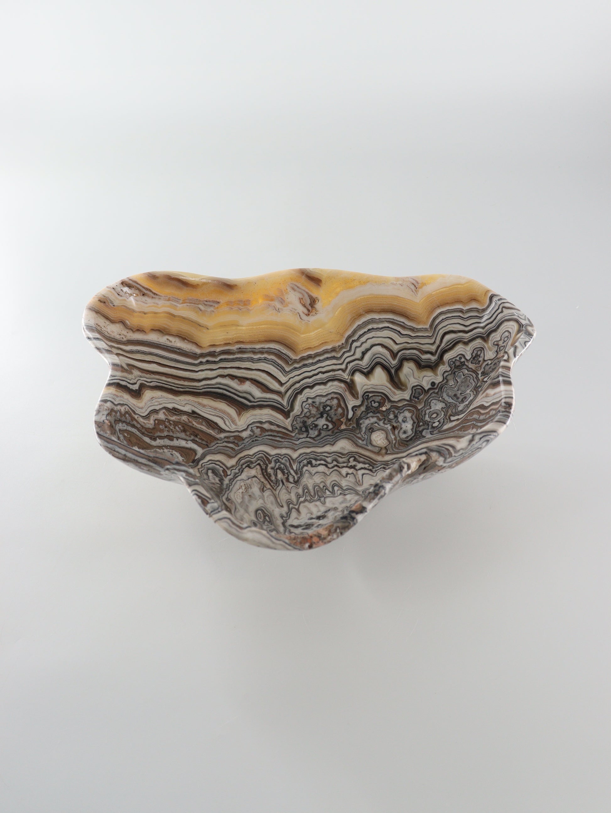 Yellow Zebra Onyx Bowl - Expert Wholesale and Supplier of Wholesale Crystals & Bulk Gemstones, []