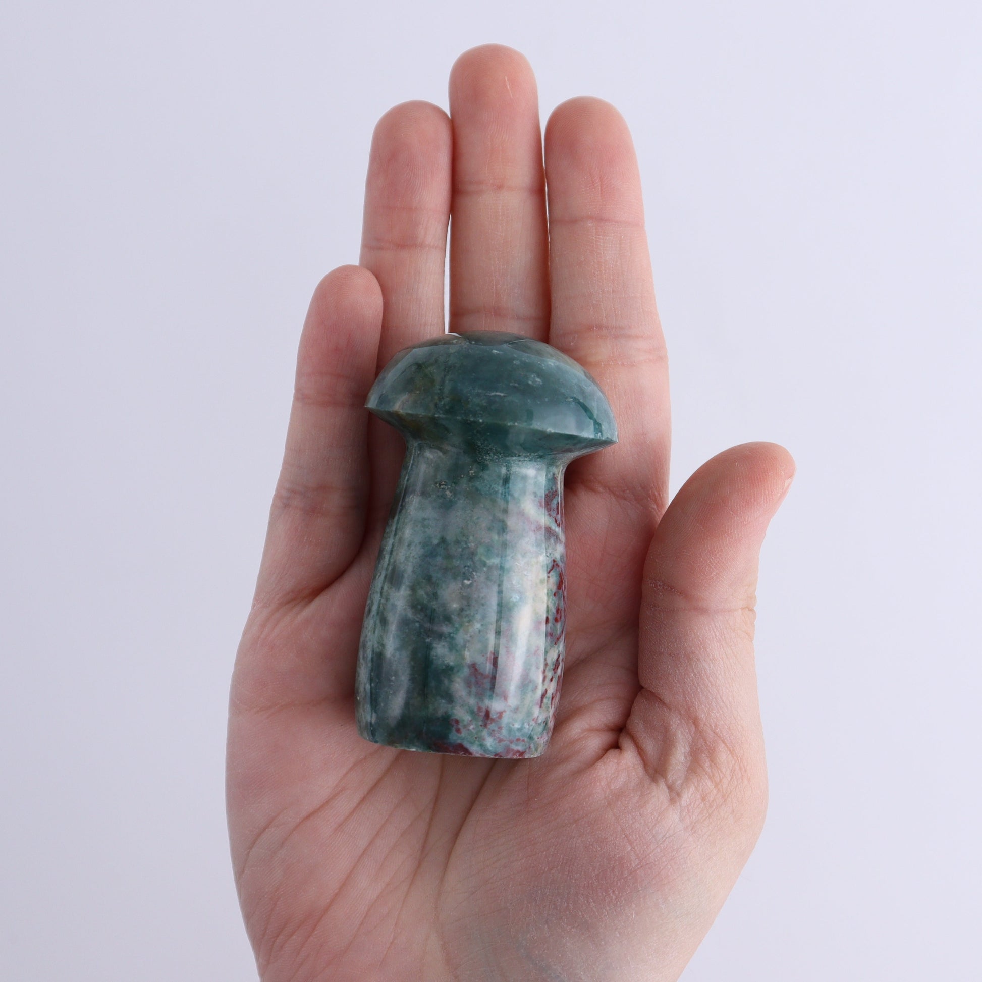 Ocean Jasper Mushrooms Set of 7 - Expert Wholesale and Supplier of Wholesale Crystals & Bulk Gemstones, ["jasper","Madagascar","Mushrooms","Ocean Jasper"]