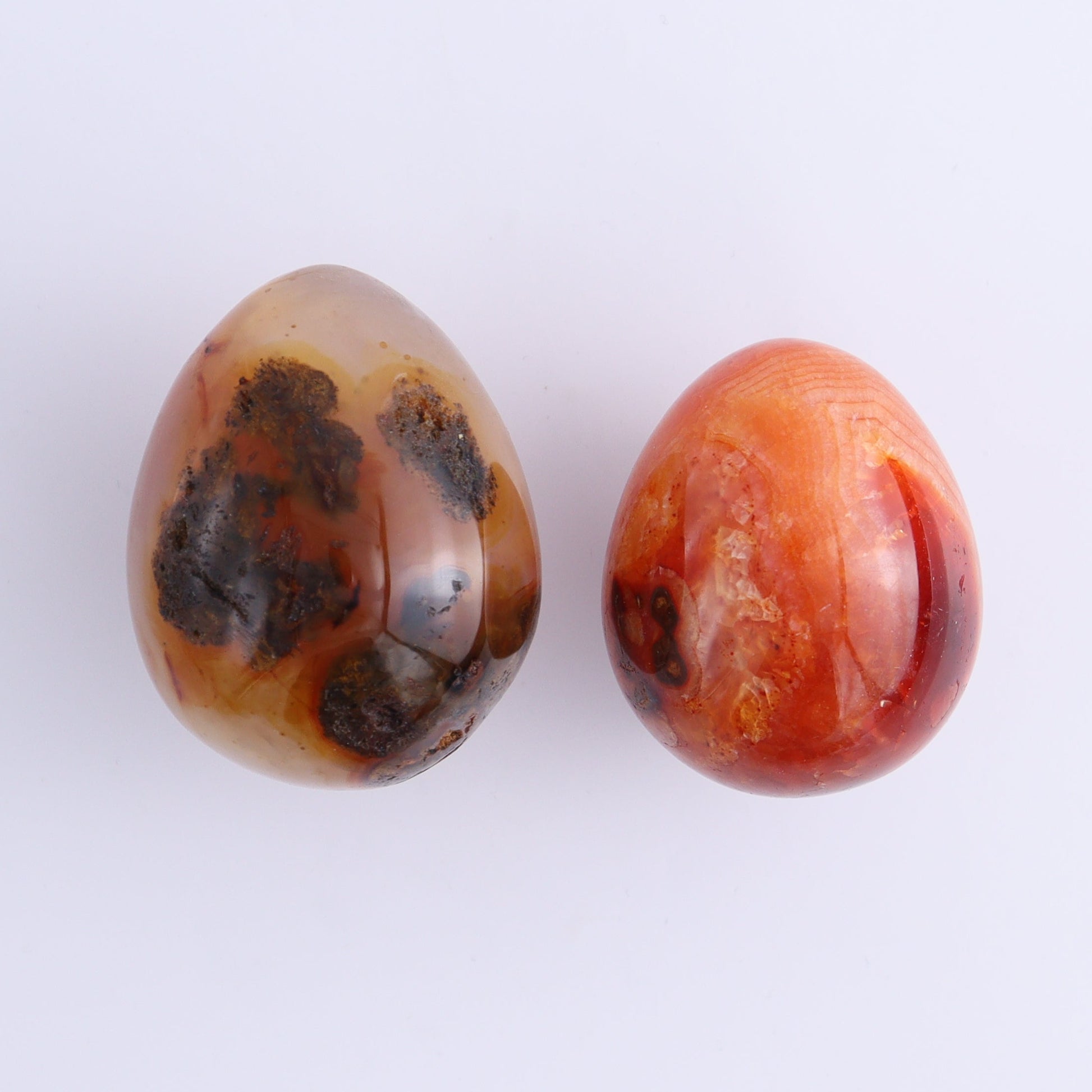 Carnelian Eggs Set of 12 - Expert Wholesale and Supplier of Wholesale Crystals & Bulk Gemstones, ["carnelian","Eggs","Madagascar"]