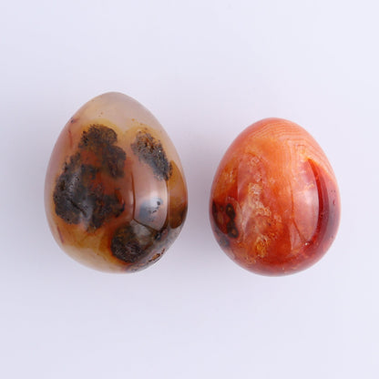Carnelian Eggs Set of 12 - Expert Wholesale and Supplier of Wholesale Crystals & Bulk Gemstones, ["carnelian","Eggs","Madagascar"]
