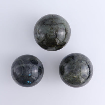Labradorite Spheres Set of 3