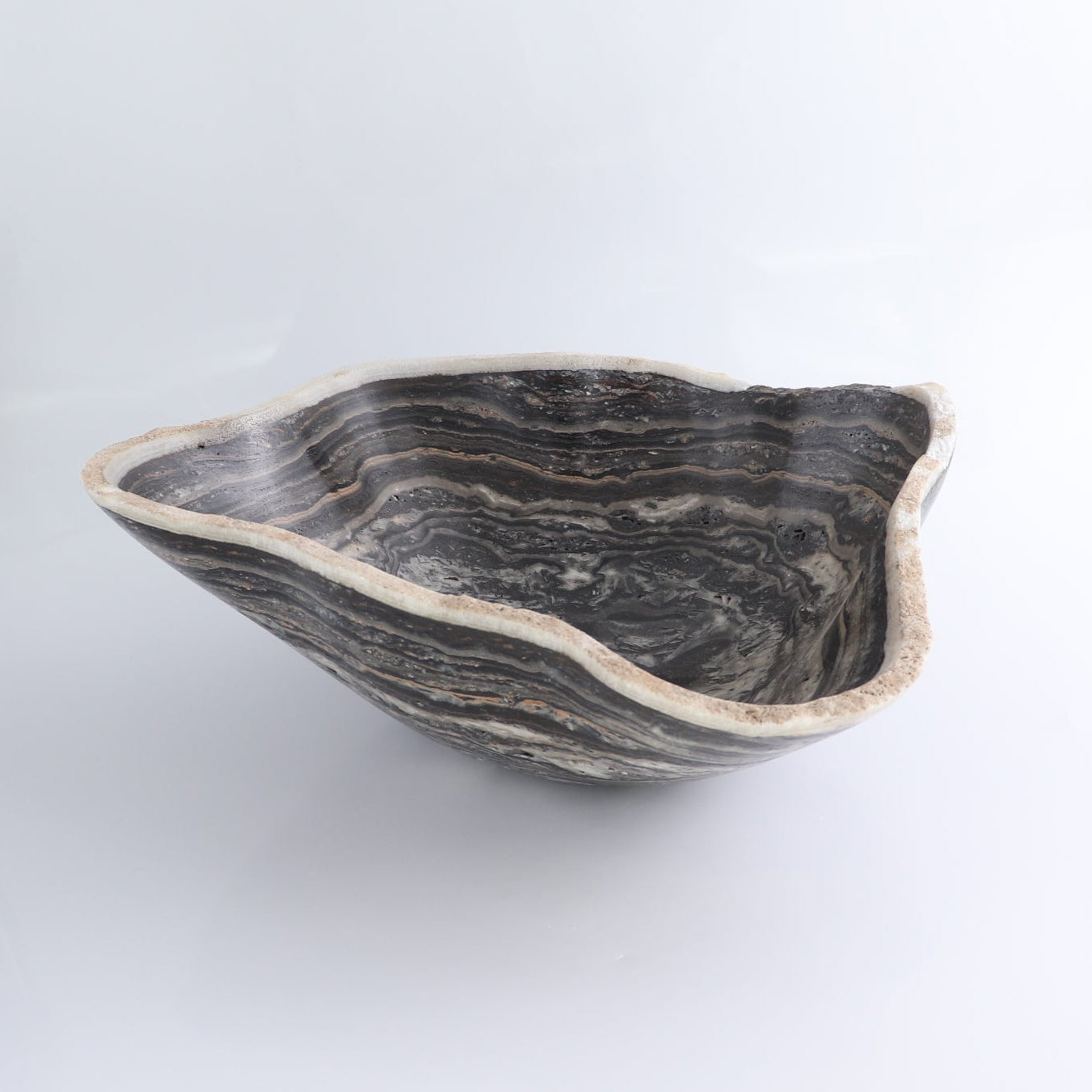 Mexican Onyx/Calcite Bowl 13"