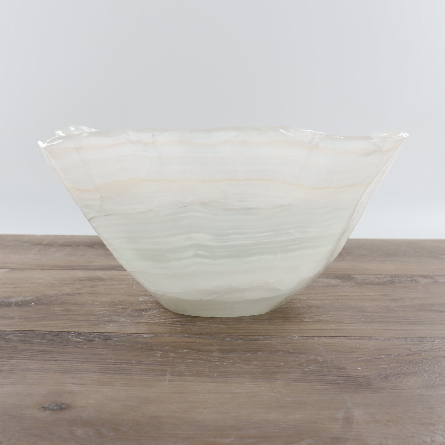Mexican Onyx/Calcite Bowl 15"