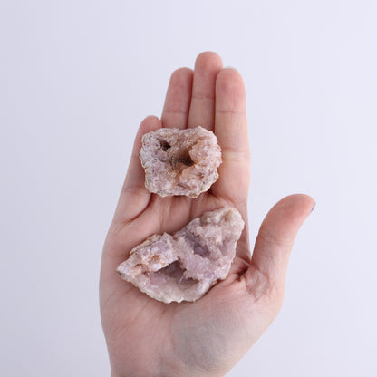 Pink Amethyst Flat of 20 - Expert Wholesale and Supplier of Wholesale Crystals & Bulk Gemstones, ["Amethyst","Pink Amethyst"]
