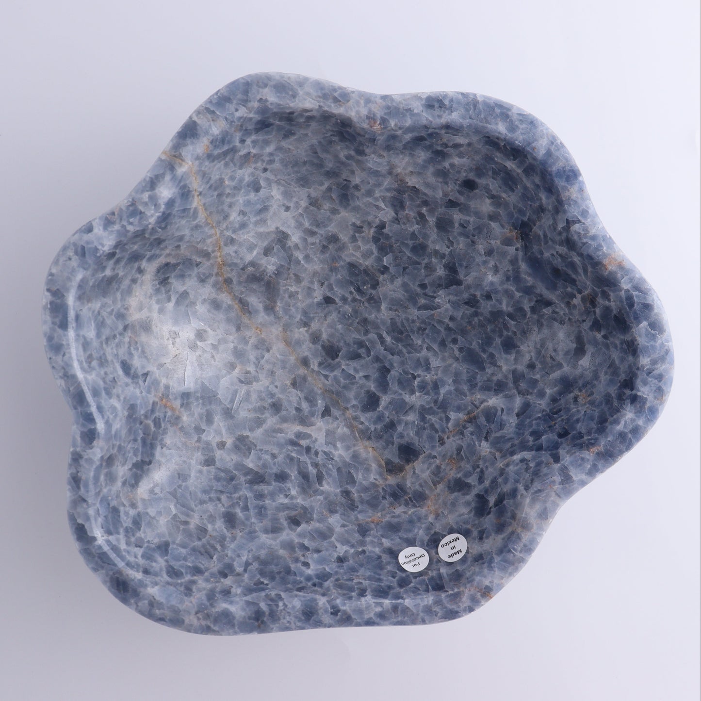 Blue Calcite Bowl - Expert Wholesale and Supplier of Wholesale Crystals & Bulk Gemstones, ["Blue Calcite","bowl","Bowls","Calcite","Mexico"]