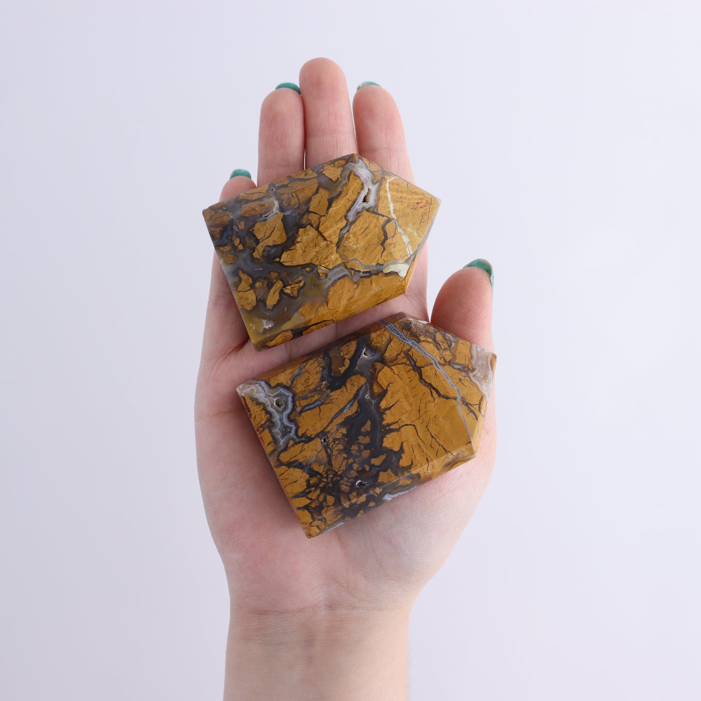 Brecciated Jasper Mixed Carvings Set of 9 - Expert Wholesale and Supplier of Wholesale Crystals & Bulk Gemstones, ["Brecciated Jasper","Hearts","Indonesia","Points"]
