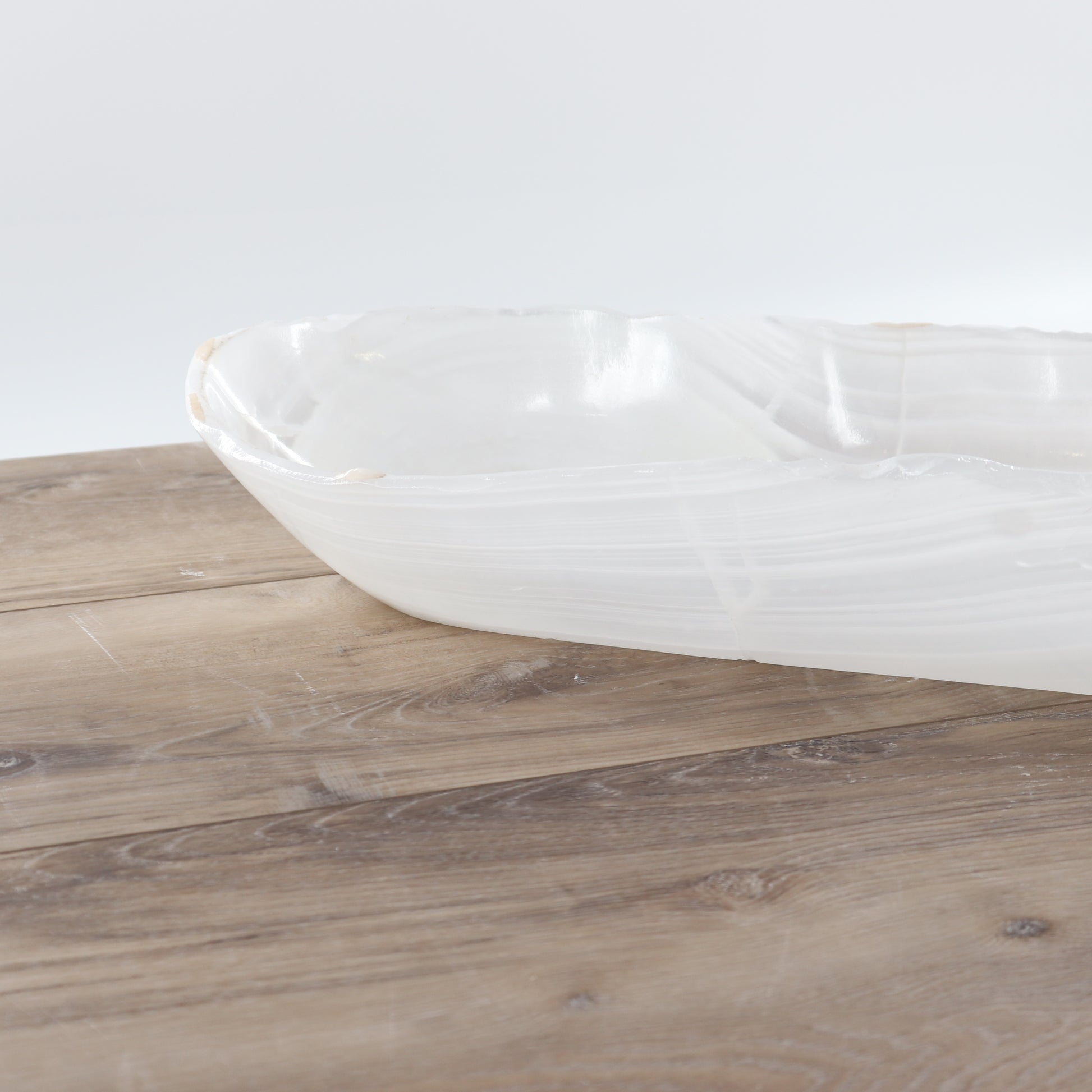 Mexican Onyx/Calcite Canoe Bowl - Expert Wholesale and Supplier of Wholesale Crystals & Bulk Gemstones, ["Bowls","Calcite","canoe","Mexico","onyx"]