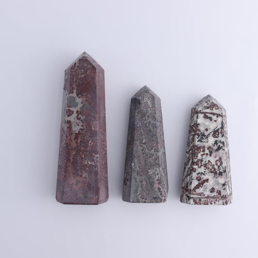 African Jasper Towers Set of 3 - Expert Wholesale and Supplier of Wholesale Crystals & Bulk Gemstones, ["African Jasper","Brazil","jasper","Towers"]