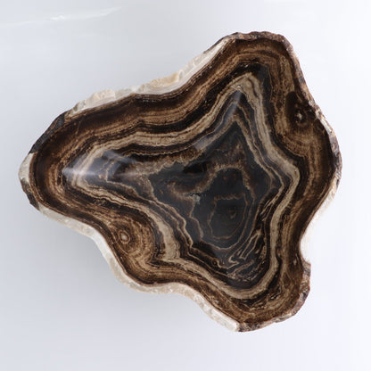Mexican Onyx/Calcite Bowl 13"