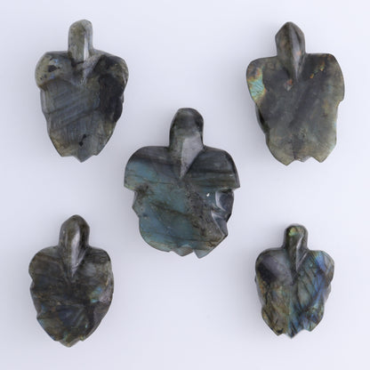 Labradorite Turtles Set of 5