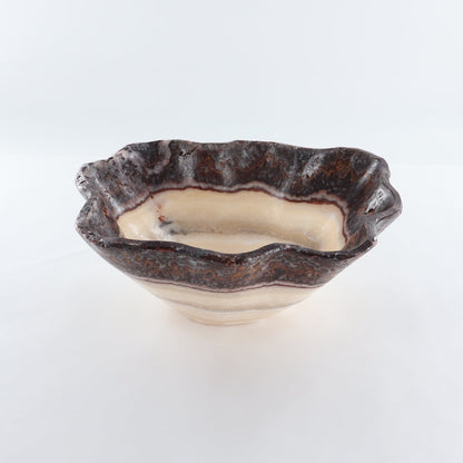 Mexican Onyx/Calcite Bowl 15"