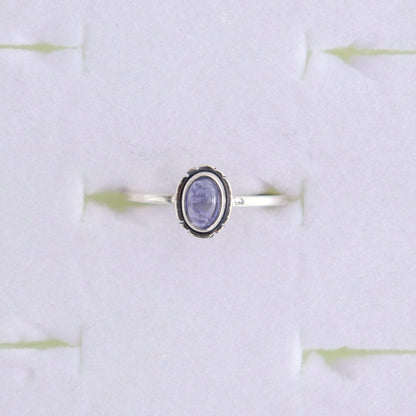 Tanzinite Rings Set of 5 (Ring Holders Not Included) - Expert Wholesale and Supplier of Wholesale Crystals & Bulk Gemstones, ["Ring","rings","sterling silver","Tanzinite"]