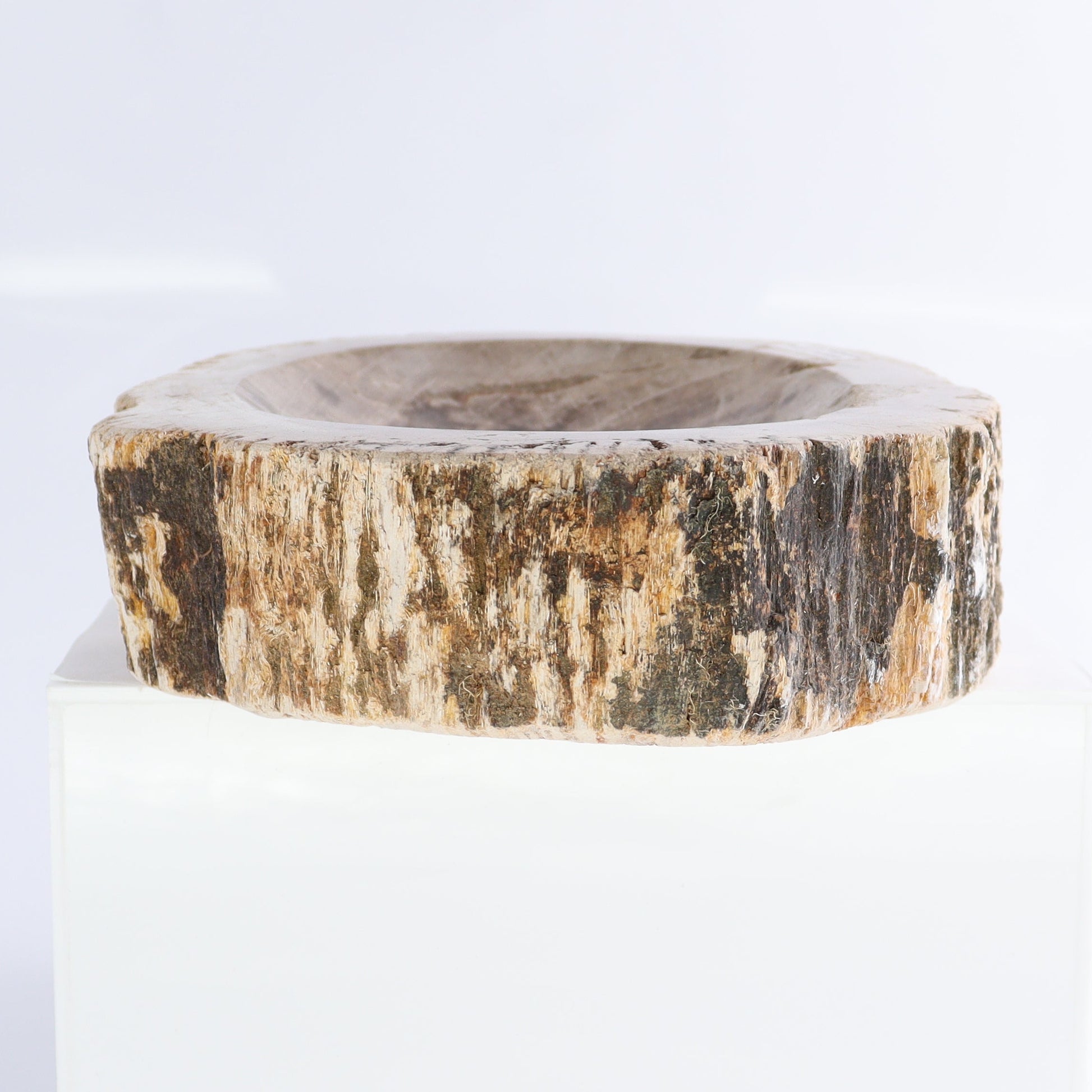Petrified Wood Bowls Set of 2 - Expert Wholesale and Supplier of Wholesale Crystals & Bulk Gemstones, ["Bowls","Indonesia","Petrified Wood"]