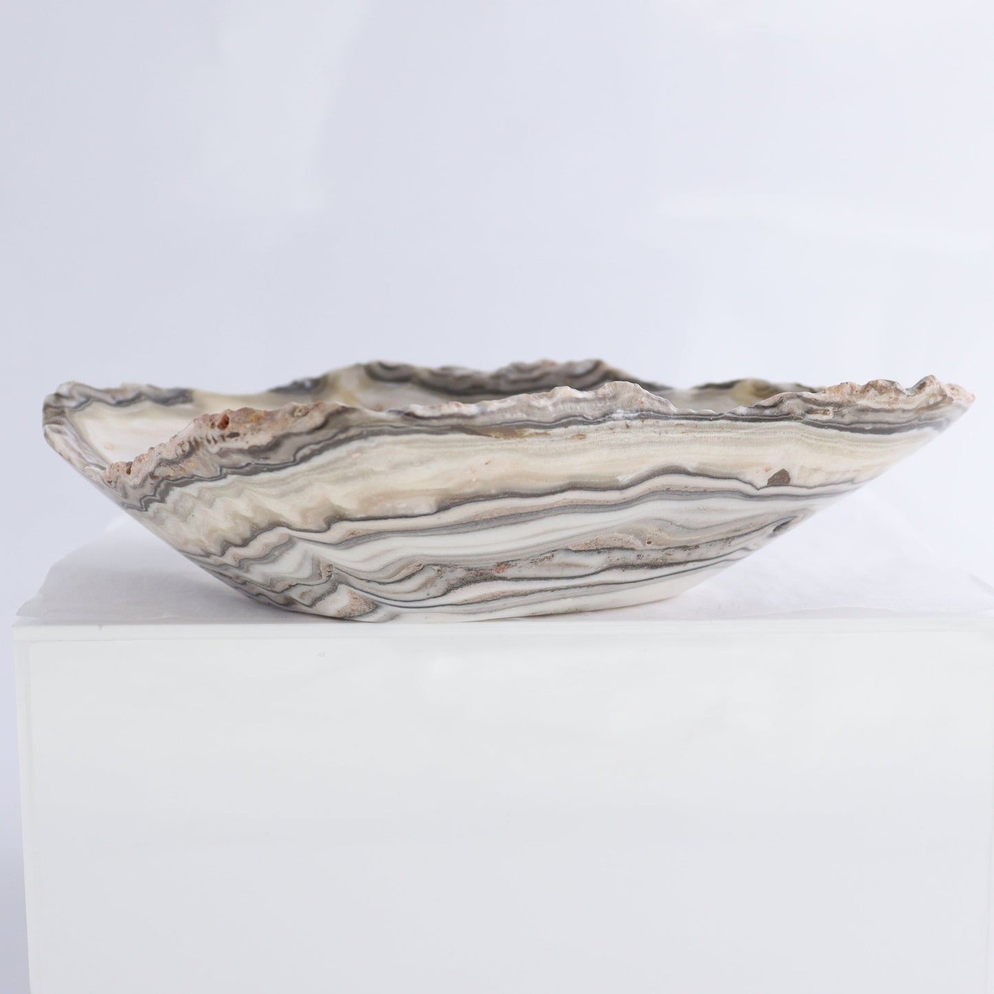 Zebra Onyx Bowl Set of 3 - Expert Wholesale and Supplier of Wholesale Crystals & Bulk Gemstones, ["Bowls","Mexico","onyx"]