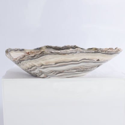 Zebra Onyx Bowl Set of 3 - Expert Wholesale and Supplier of Wholesale Crystals & Bulk Gemstones, ["Bowls","Mexico","onyx"]