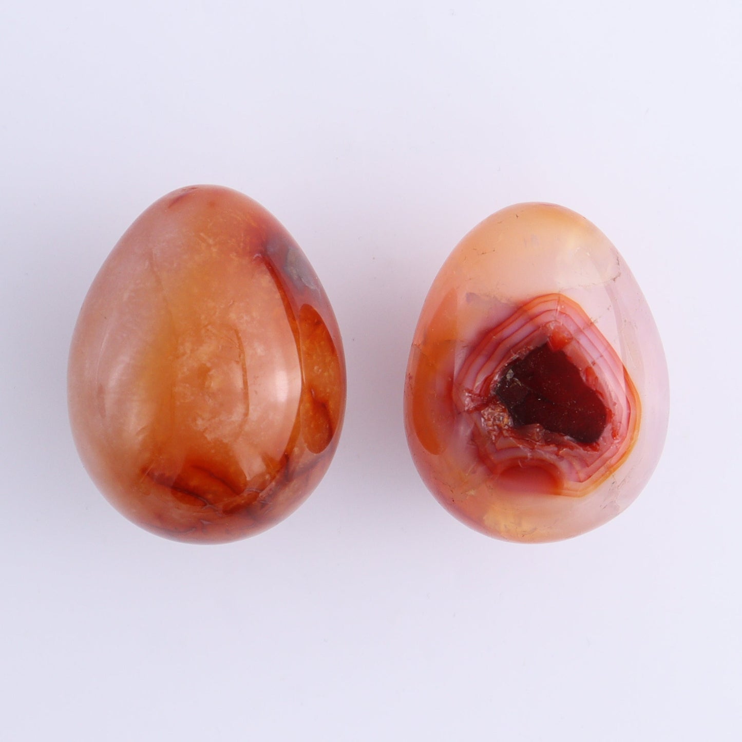 Carnelian Eggs Set of 12 - Expert Wholesale and Supplier of Wholesale Crystals & Bulk Gemstones, ["carnelian","Eggs","Madagascar"]