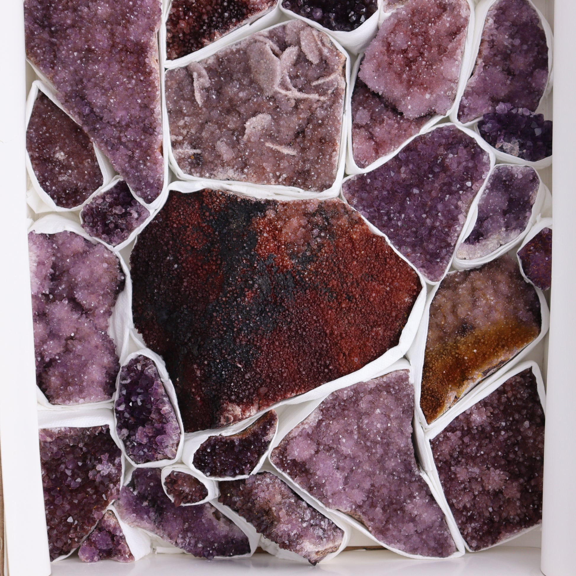 Amethyst Flat - Expert Wholesale and Supplier of Wholesale Crystals & Bulk Gemstones, ["Amethyst","Clusters","Flats"]