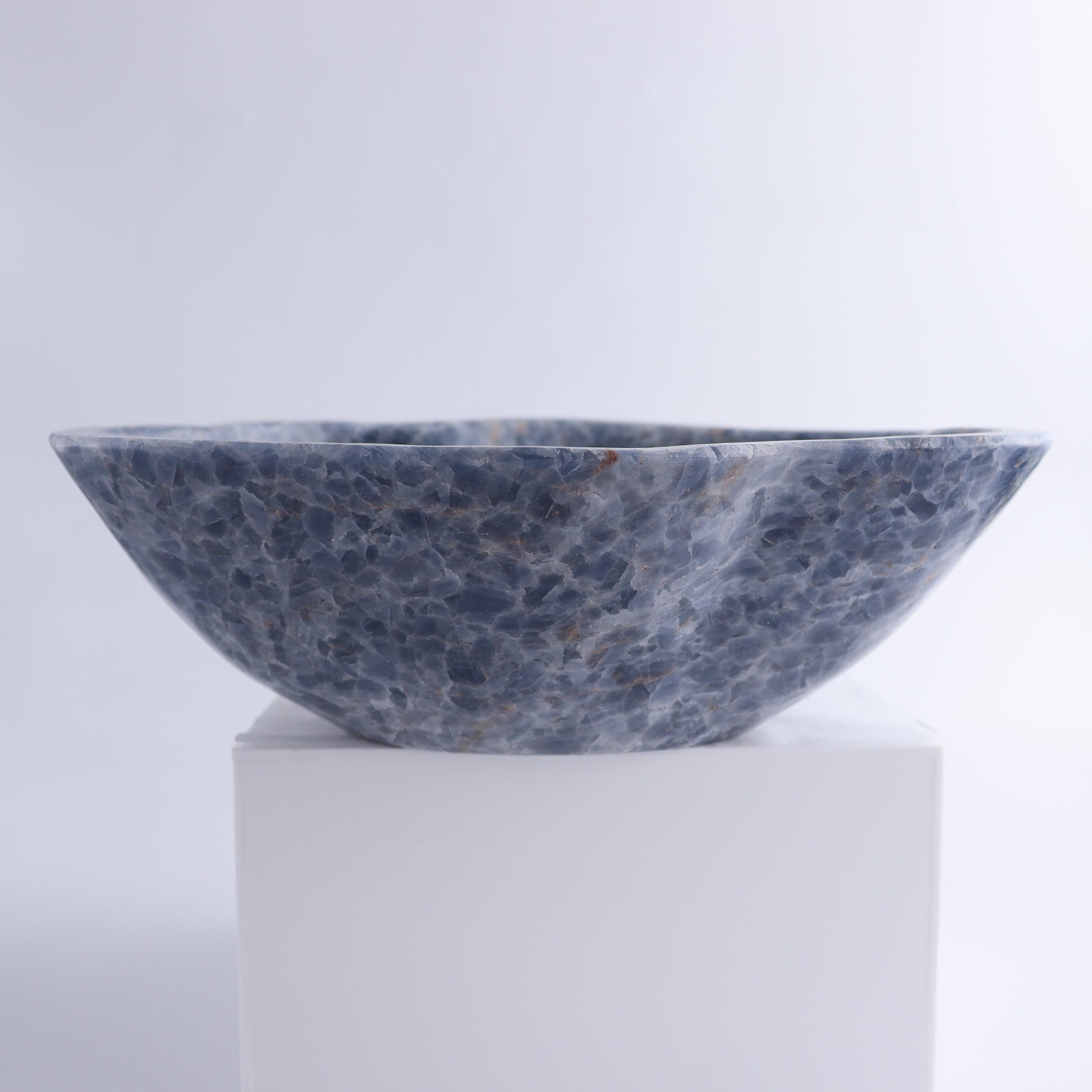Blue Calcite Bowl - Expert Wholesale and Supplier of Wholesale Crystals & Bulk Gemstones, ["Blue Calcite","bowl","Bowls","Calcite","Mexico"]