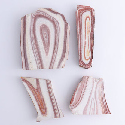 Rhyolite Slabs Set of 4 - Expert Wholesale and Supplier of Wholesale Crystals & Bulk Gemstones, Rhyolite, Slices and Slabs