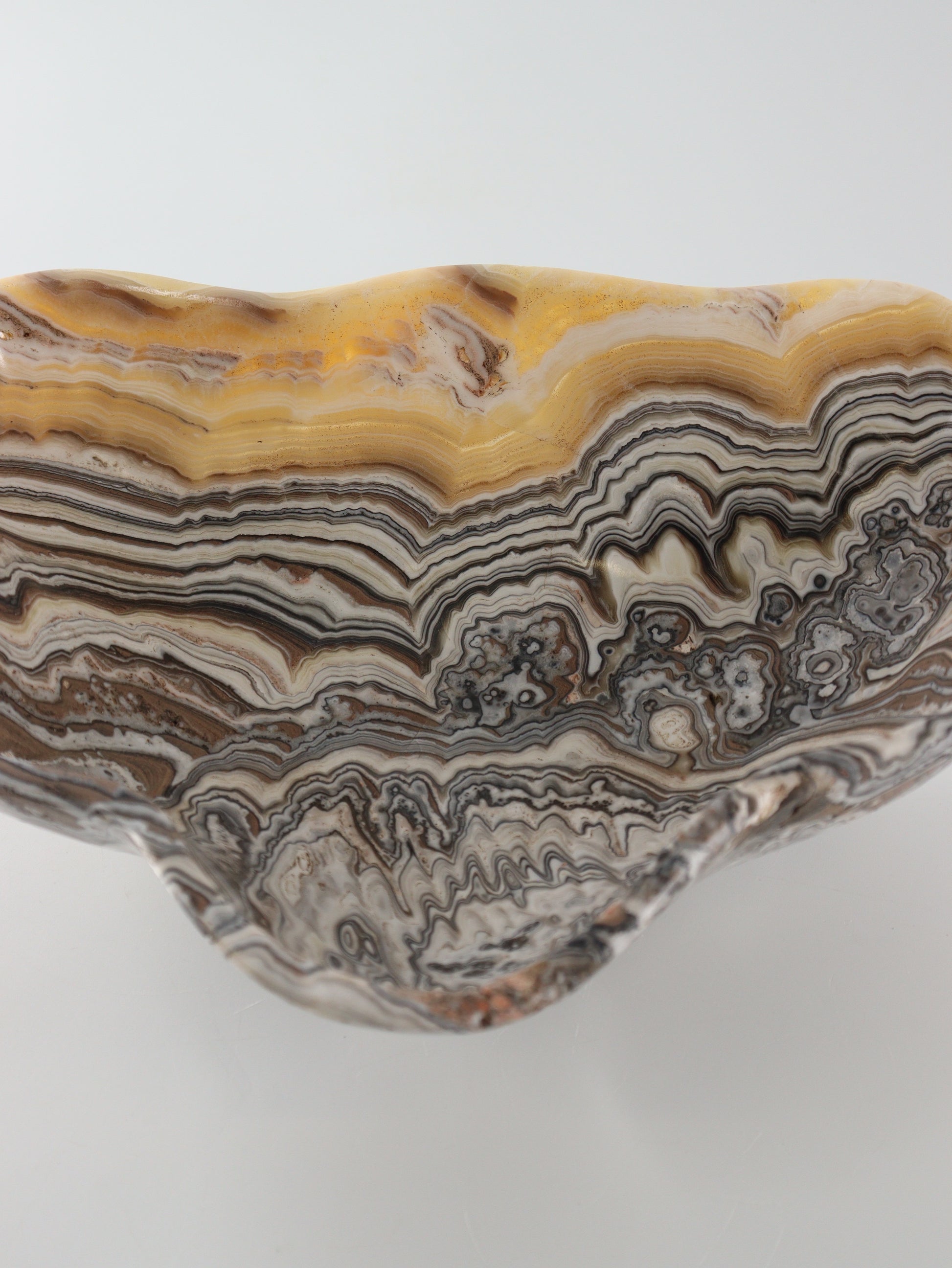 Yellow Zebra Onyx Bowl - Expert Wholesale and Supplier of Wholesale Crystals & Bulk Gemstones, []