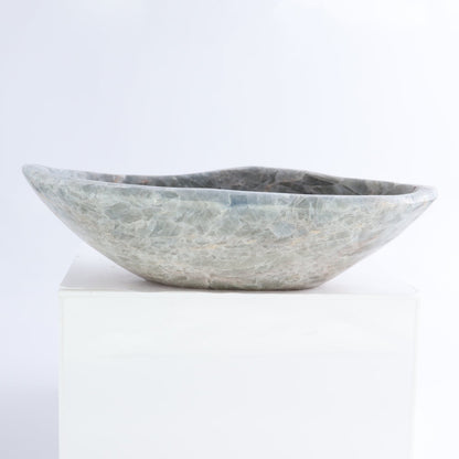 Blue Calcite Bowls Set of 2