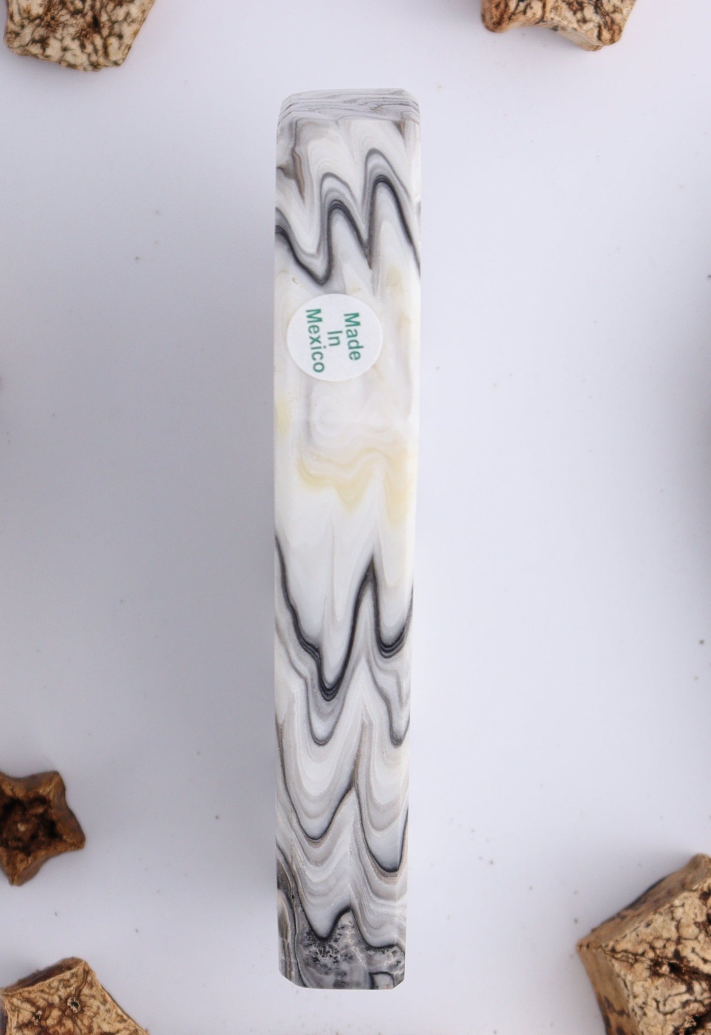 Zebra Onyx Coffin Dish Set of 6 - Expert Wholesale and Supplier of Wholesale Crystals & Bulk Gemstones, ["Coffins","Mexico","onyx","Plates","Zebra Onyx"]