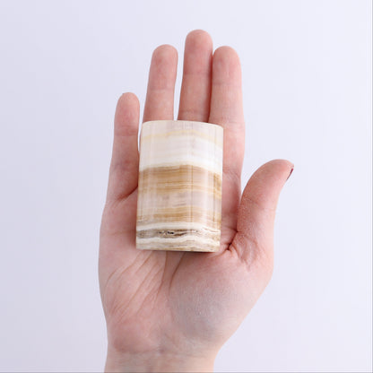 Shot Glass Set Mexican Onyx/Calcite Honey - Expert Wholesale and Supplier of Wholesale Crystals & Bulk Gemstones, ["Calcite","Catalog Onyx","Mexico","onyx","Shot Glasses"]