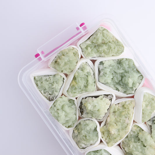 Prehnite Flat from Morocco