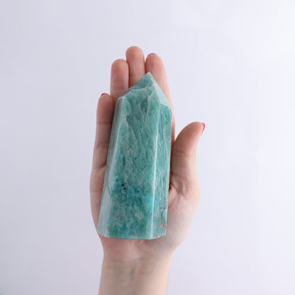 Amazonite Towers Set of 5 - Expert Wholesale and Supplier of Wholesale Crystals & Bulk Gemstones, ["Amazonite","Madagascar","Towers"]