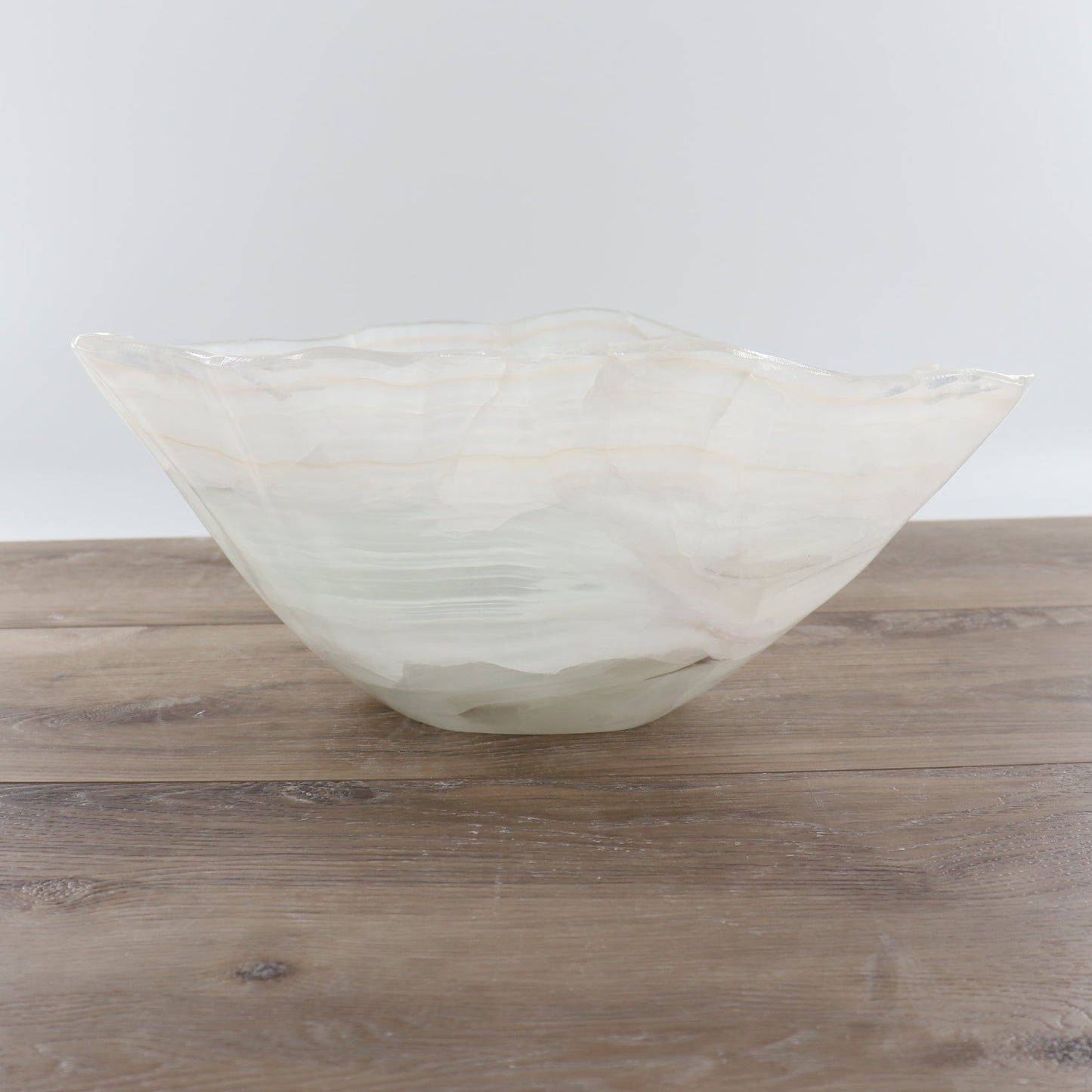 Mexican Onyx/Calcite Bowl 15"
