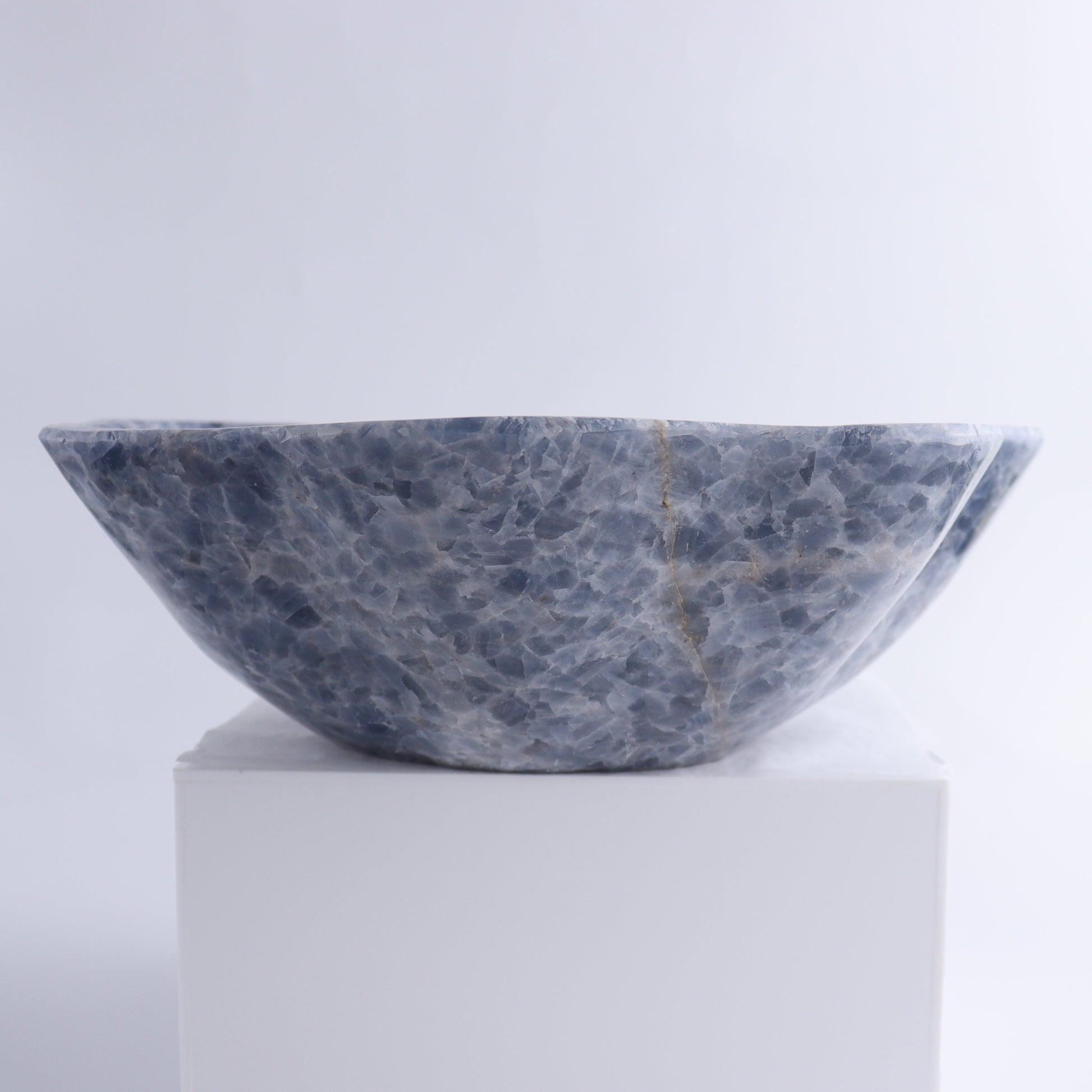 Blue Calcite Bowl - Expert Wholesale and Supplier of Wholesale Crystals & Bulk Gemstones, ["Blue Calcite","bowl","Bowls","Calcite","Mexico"]