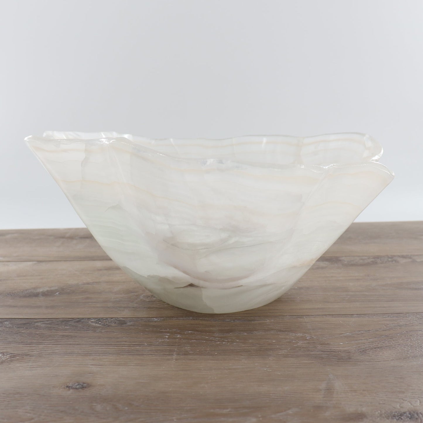 Mexican Onyx/Calcite Bowl 15"
