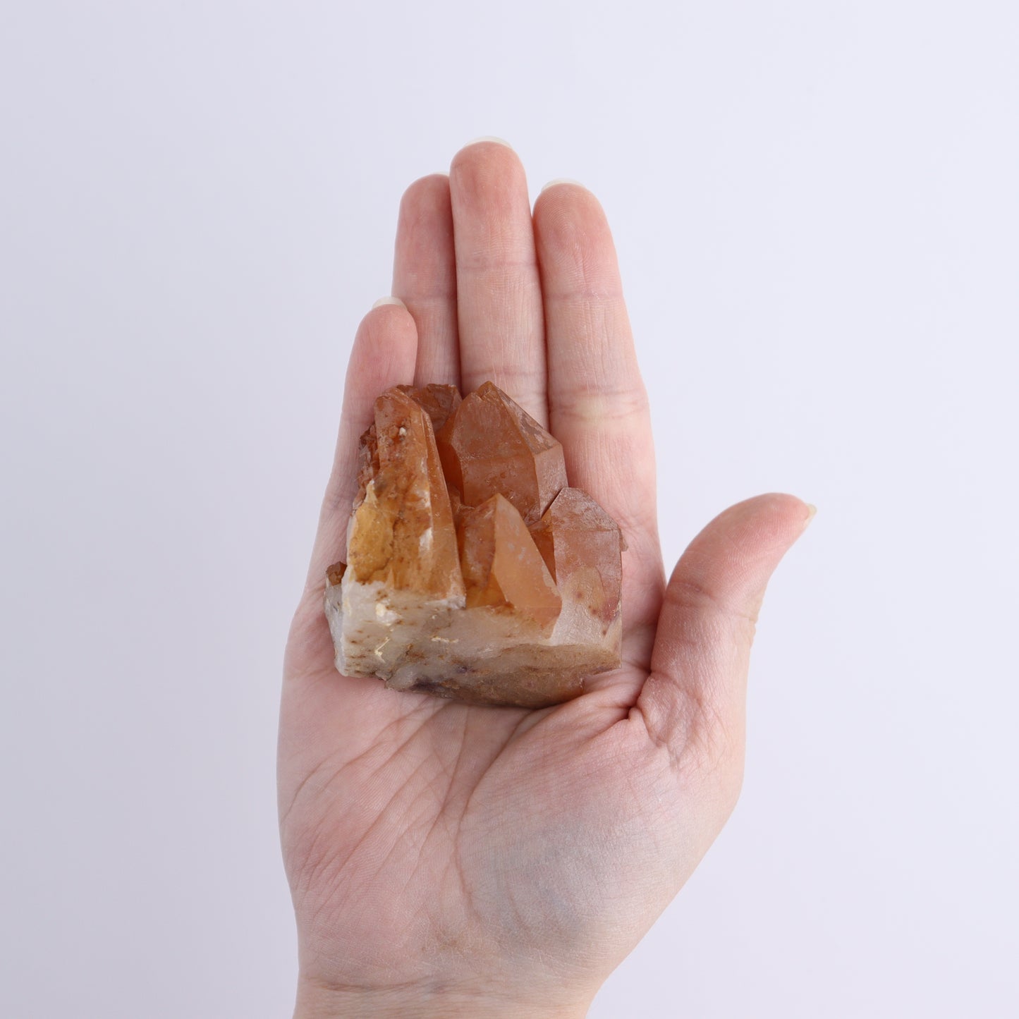 Tangerine Quartz Clusters Set of 12 - Expert Wholesale and Supplier of Wholesale Crystals & Bulk Gemstones, ["Clusters","Quartz","Tangerine Quartz"]