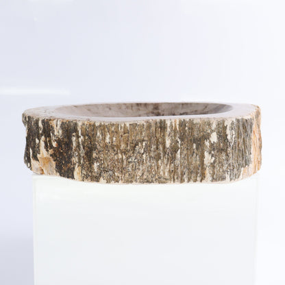 Petrified Wood Bowls Set of 2 - Expert Wholesale and Supplier of Wholesale Crystals & Bulk Gemstones, ["Bowls","Indonesia","Petrified Wood"]