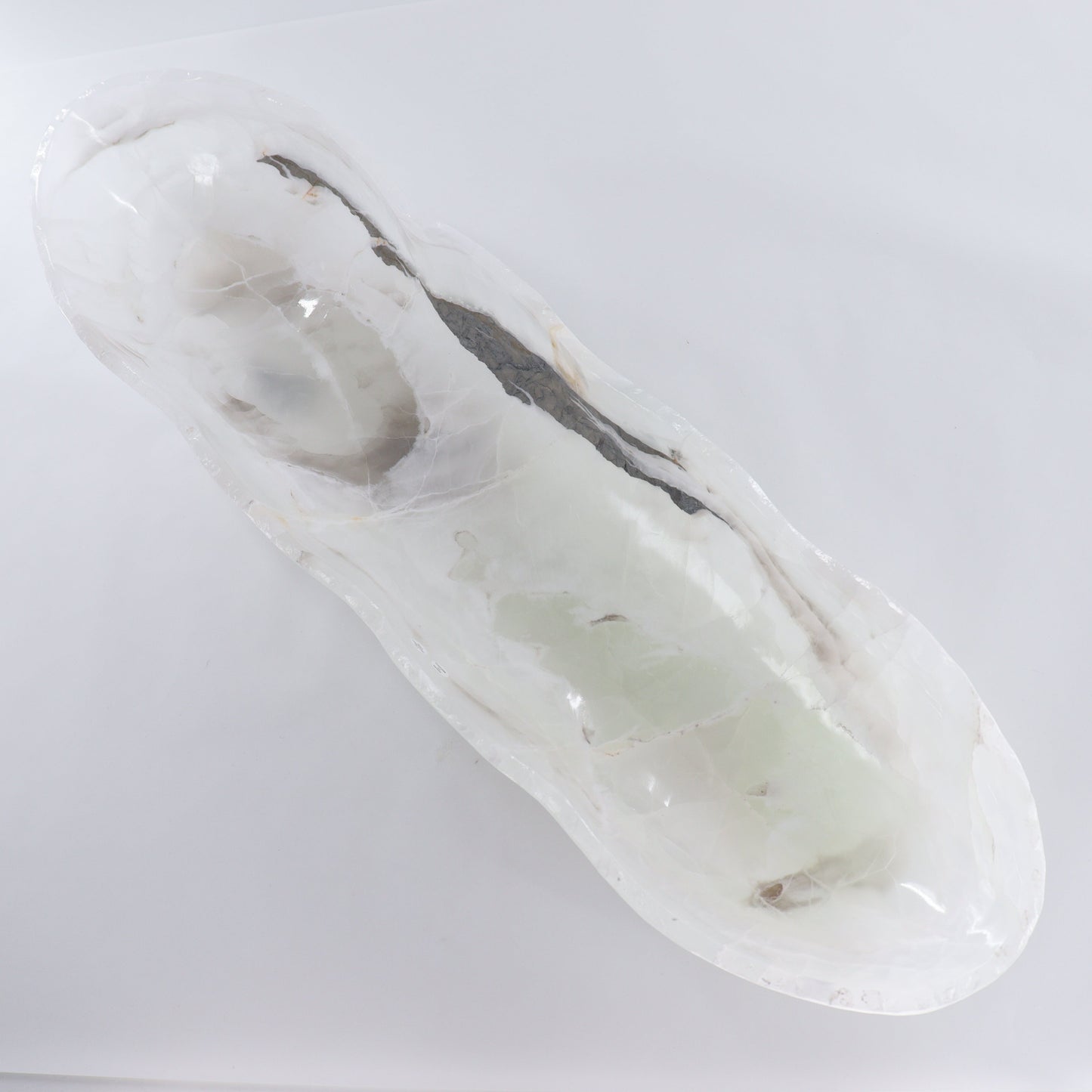 Onyx Canoe Bowl - Expert Wholesale and Supplier of Wholesale Crystals & Bulk Gemstones, ["Bowls","canoe","Mexico","onyx"]