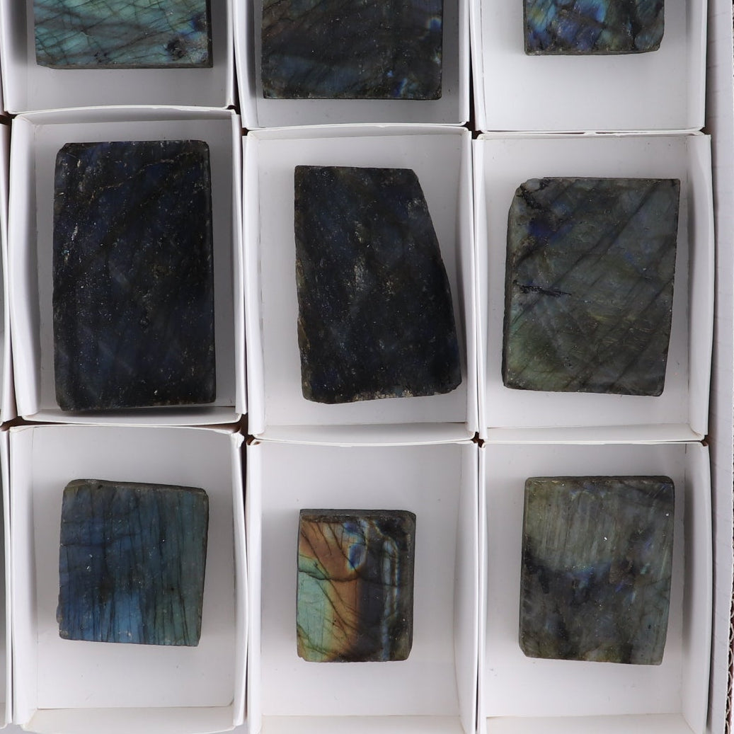 Labradorite Freeform Set of 16