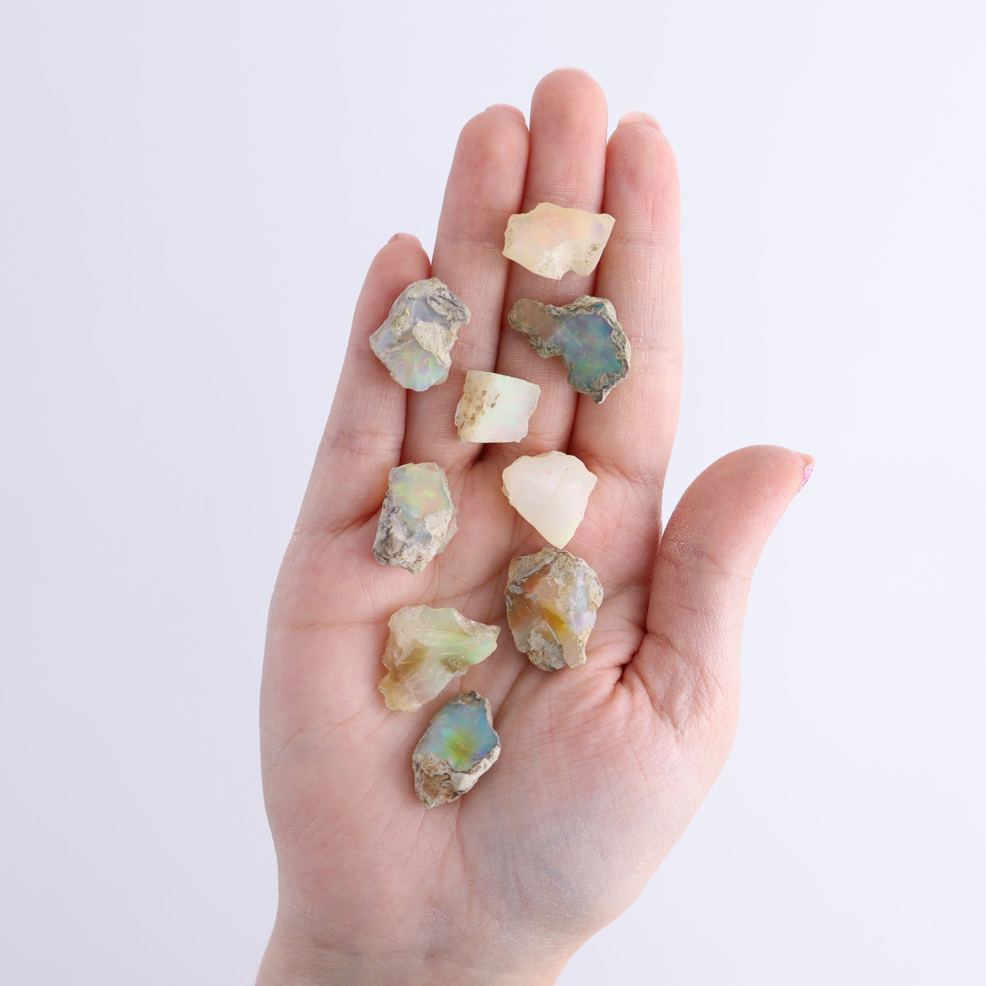 Ethiopian Opal Set of 24 - Expert Wholesale and Supplier of Wholesale Crystals & Bulk Gemstones, ["Ethiopia","ethiopian opal","Opal"]