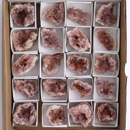 Pink Amethyst Clusters Set of 20
