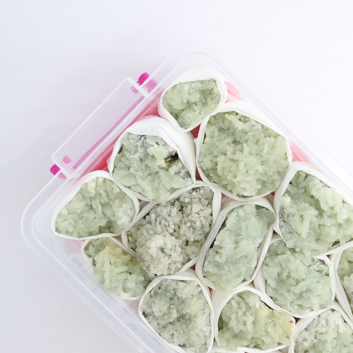 Prehnite Flat from Morocco