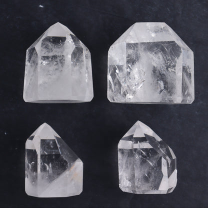Clear Quartz Towers Set of 7 - Expert Wholesale and Supplier of Wholesale Crystals & Bulk Gemstones, ["Clear Quartz","Points","Quartz","Towers"]