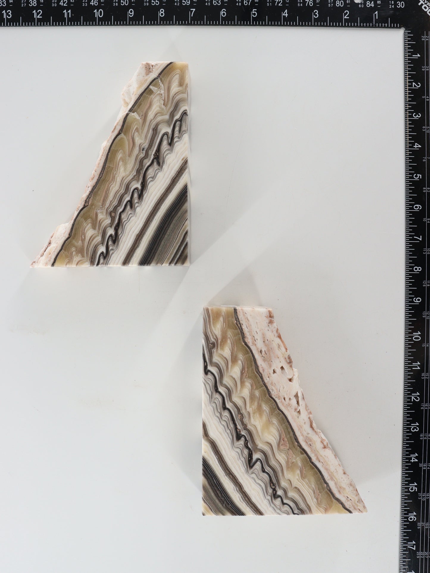 Zebra Rough Onyx Bookends - Expert Wholesale and Supplier of Wholesale Crystals & Bulk Gemstones, []