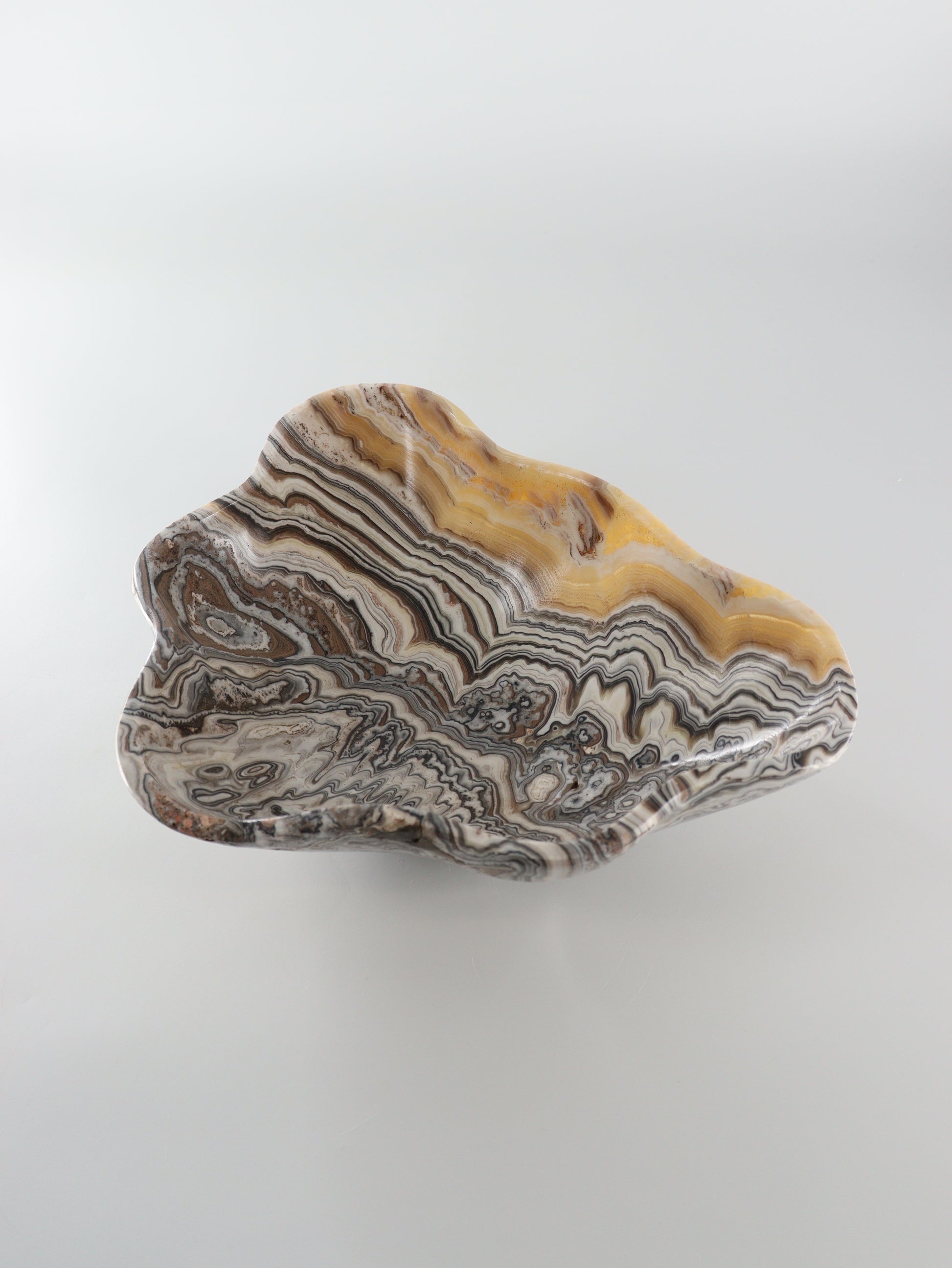 Yellow Zebra Onyx Bowl - Expert Wholesale and Supplier of Wholesale Crystals & Bulk Gemstones, []