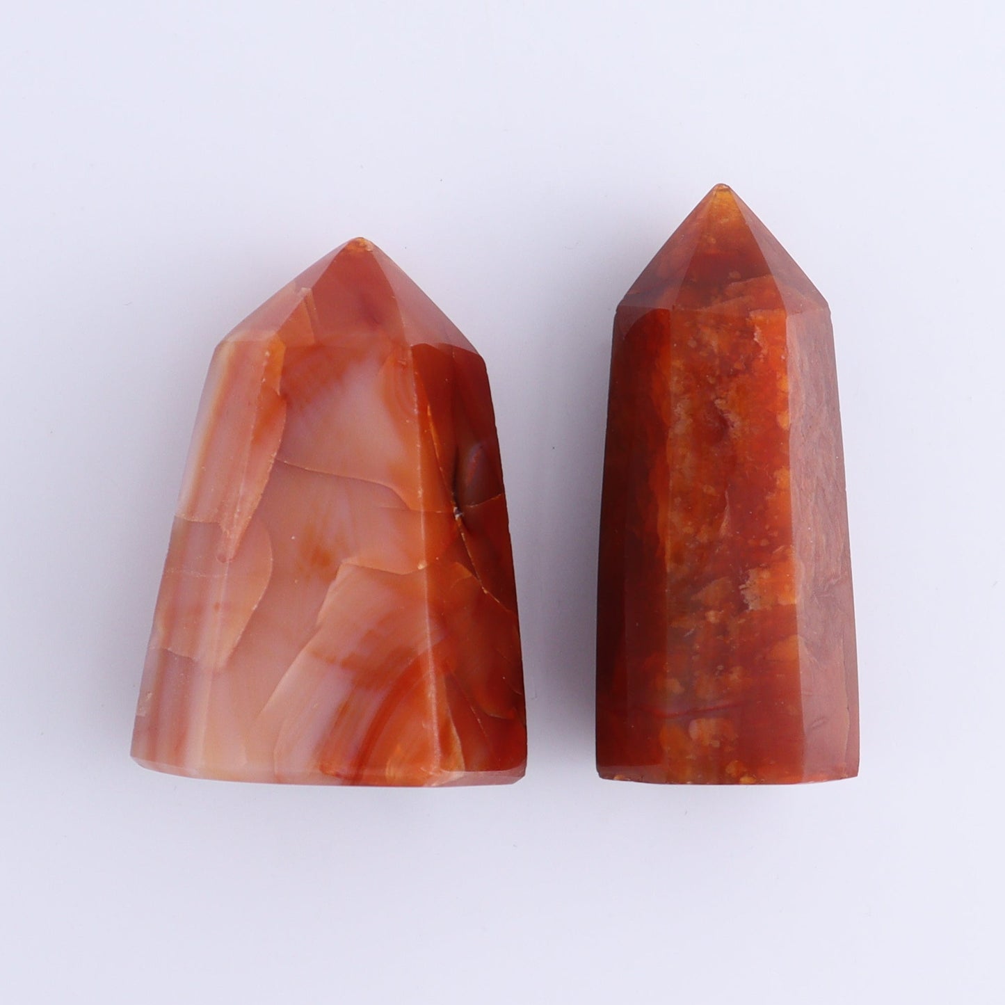 Carnelian Towers Set of 12 - Expert Wholesale and Supplier of Wholesale Crystals & Bulk Gemstones, ["carnelian","Madagascar","Towers"]
