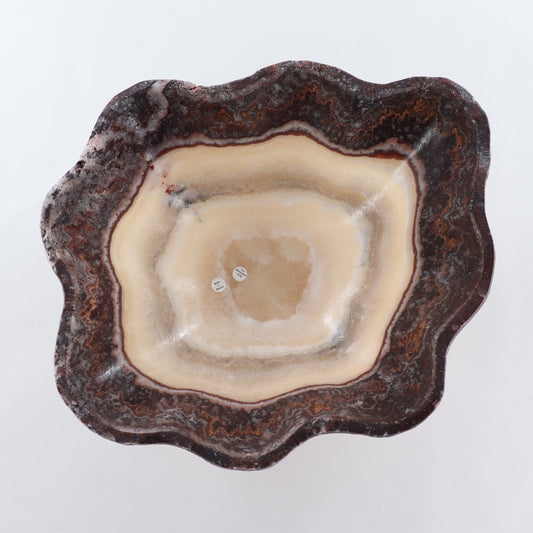 Mexican Onyx/Calcite Bowl 15" - Expert Wholesale and Supplier of Wholesale Crystals & Bulk Gemstones, ["Bowls","Calcite","Mexico","onyx"]