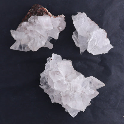 Naica Selenite Flat Set of 3 - Expert Wholesale and Supplier of Wholesale Crystals & Bulk Gemstones, ["Naica Selenite","selenite"]